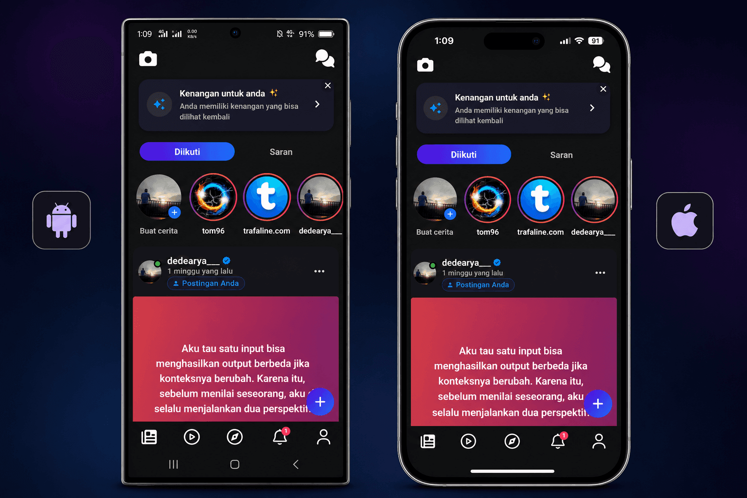 Trafaline Mobile App